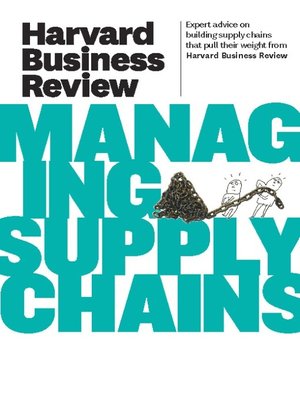 cover image of Harvard Business Review on Managing Supply Chains